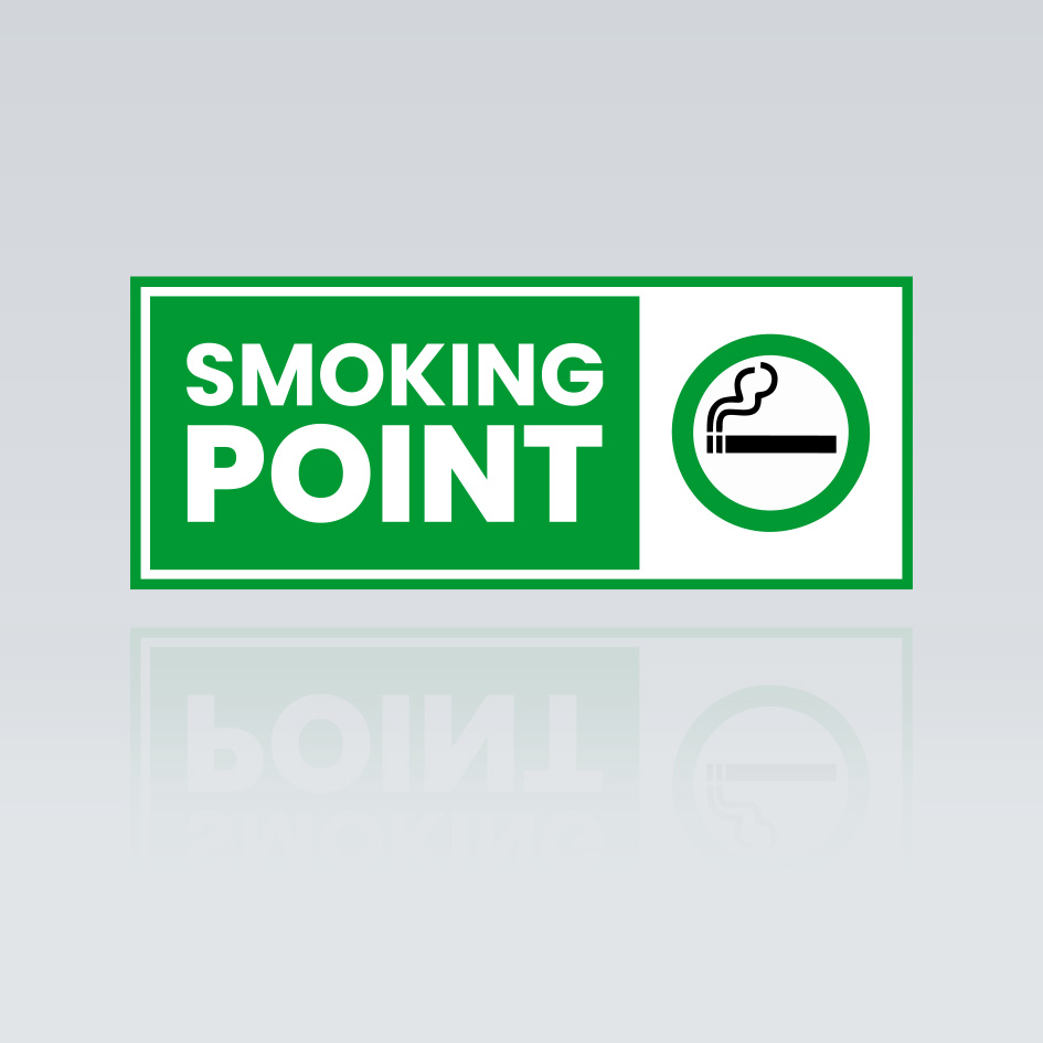 Smoking Point Sign