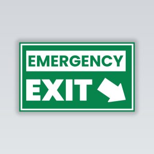 exit-acrylic-sign