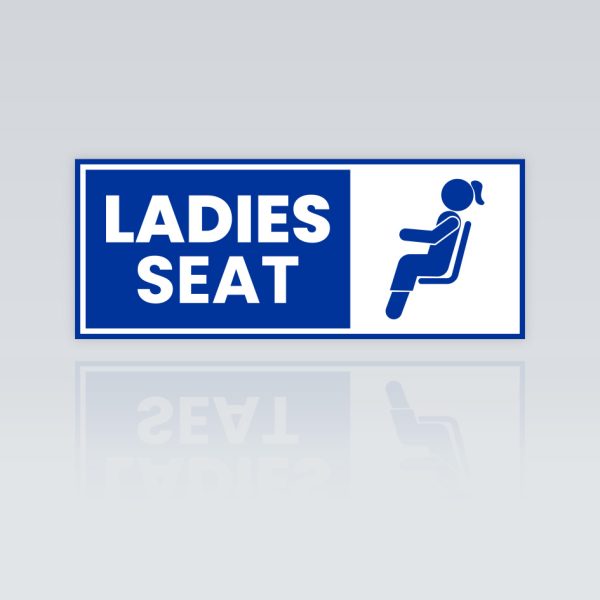 ladies-seat-sign
